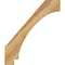 Ekena Millwork 4"W x 24"D x 28"H Imperial Rough Sawn Knee Brace, Western Red Cedar BRC04X24X28IMP00RWR - alternate 4